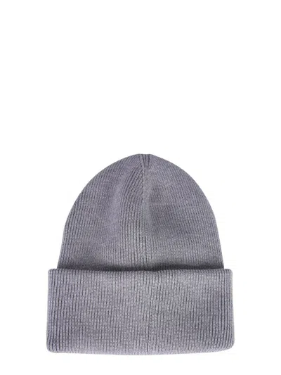 Shop Canada Goose Knitted Hat In Grey