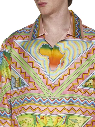 Shop Casablanca Shirts In Freedom And Joy