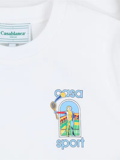 Shop Casablanca T-shirts And Polos In Le Jeu Colore