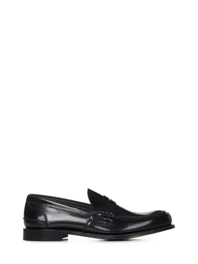 Shop Church's Pembrey Loafers In Black