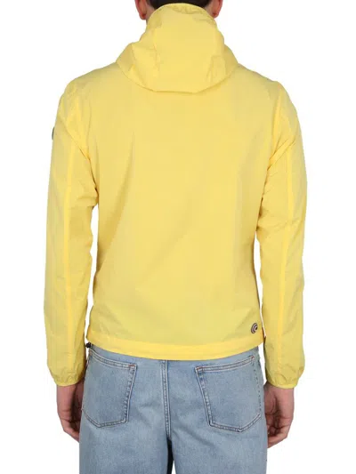 Shop Colmar Hooded Jacket In Yellow