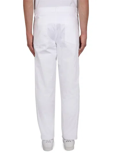 Shop Comme Des Garçons Chino Pants In White