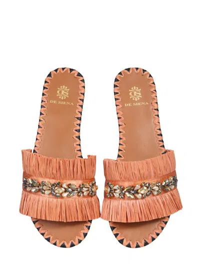 Shop De Siena Shoes "semira" Sandals In Brown