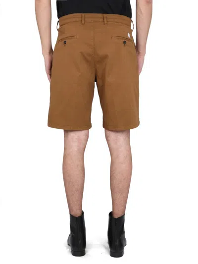 Shop Department 5 Cotton Bermuda Shorts In Brown