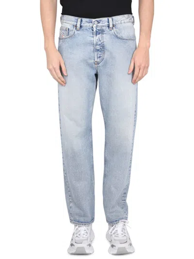 Shop Diesel Loose Fit Jeans In Denim
