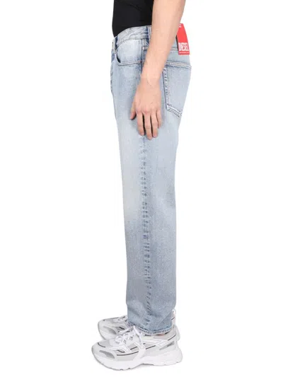 Shop Diesel Loose Fit Jeans In Denim