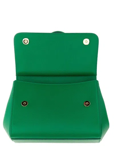 Shop Dolce & Gabbana Bag "sicily" In Green