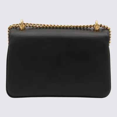 Shop Dolce & Gabbana Black Leather Devotion Crossbody Bag