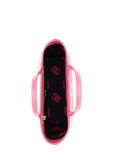 Shop Dolce & Gabbana Borsa Shopping Small In Pink