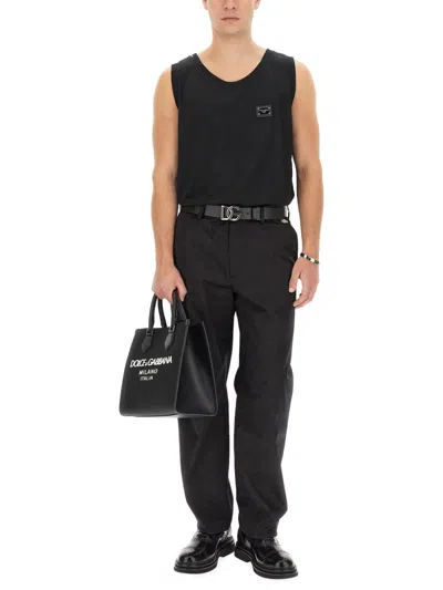 Shop Dolce & Gabbana Camisole Cart In Black