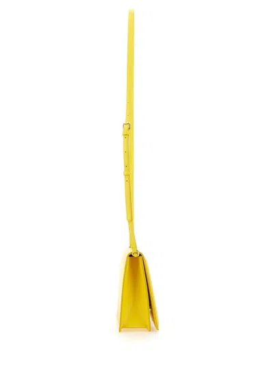 Shop Dolce & Gabbana Dg Logo Shoulder Bag In Yellow