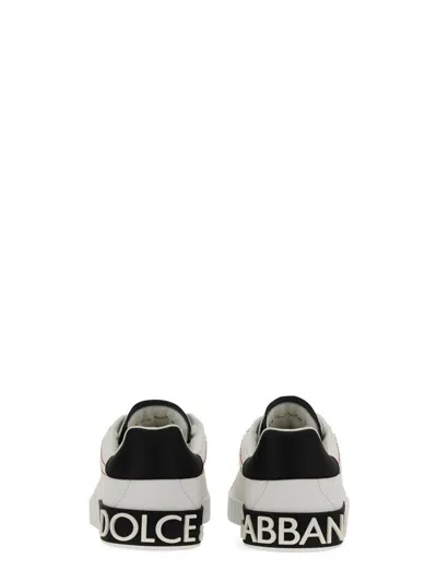 Shop Dolce & Gabbana Sneaker Portofino In White