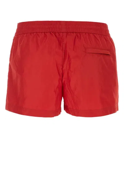 Shop Dolce & Gabbana Swimsuits In Red