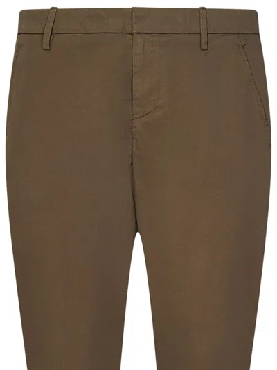 Shop Dondup Gaubert Trousers In Brown