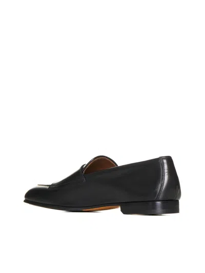 Shop Doucal's Loafers In Black