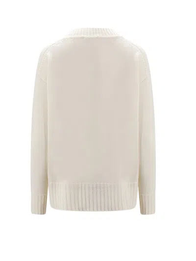 Shop Drumohr Sweater In White