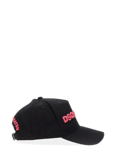 Dsquared2 Baseball Cap In Black