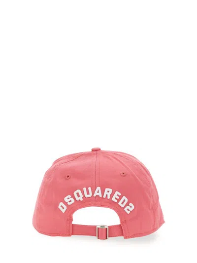 Shop Dsquared2 Baseball Hat With Logo In Pink