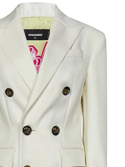 Shop Dsquared2 Boston Suit In White