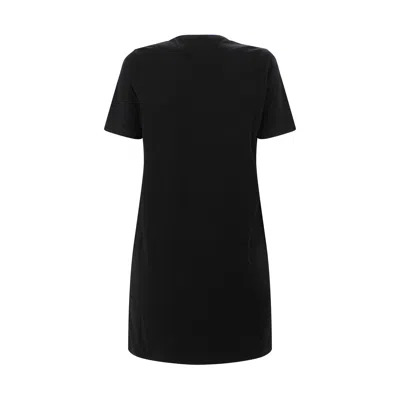 Shop Dsquared2 Dress In Black-white