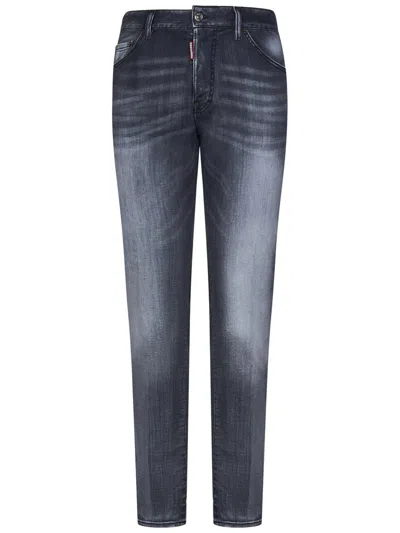 Shop Dsquared2 Grey Proper Wash Cool Guy Jeans In Black