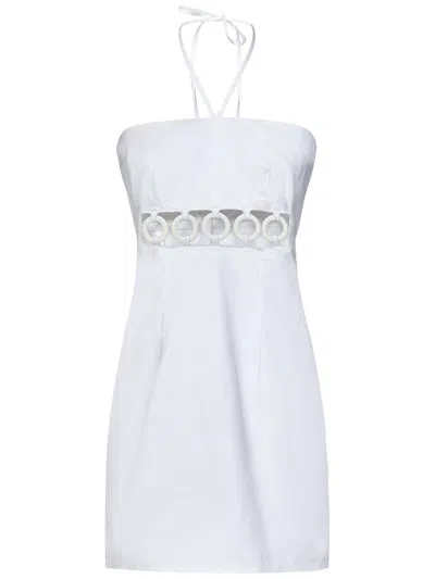 Shop Dsquared2 Mini Dress In White