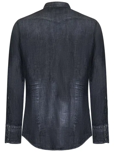 Shop Dsquared2 Shirt In Grey