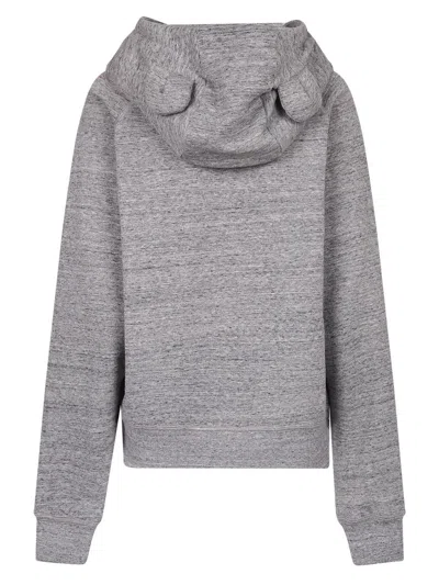 Shop Dsquared2 Hoodie In Grey