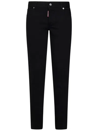 Shop Dsquared2 Twiggy Jeans In Black