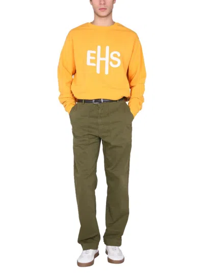 Shop East Harbour Surplus "beatles" Sweatshirt In Yellow