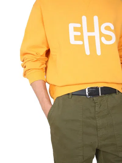 Shop East Harbour Surplus "beatles" Sweatshirt In Yellow