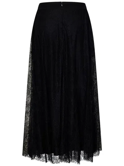 Shop Elie Saab Skirt In Black