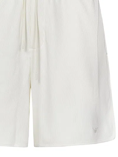 Shop Emporio Armani Shorts In White