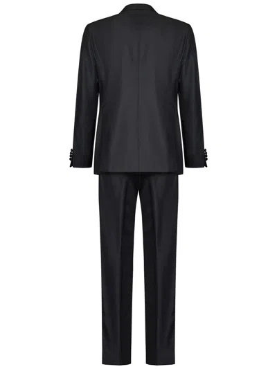 Shop Emporio Armani Suit In Grey