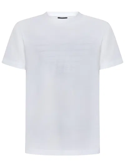 Shop Ea7 Emporio Armani T-shirt In White
