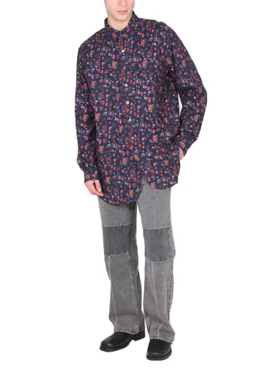 Engineered Garments Oversize Fit Shirt In Blue