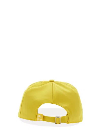 Shop Etro Baseball Hat With Logo In Yellow