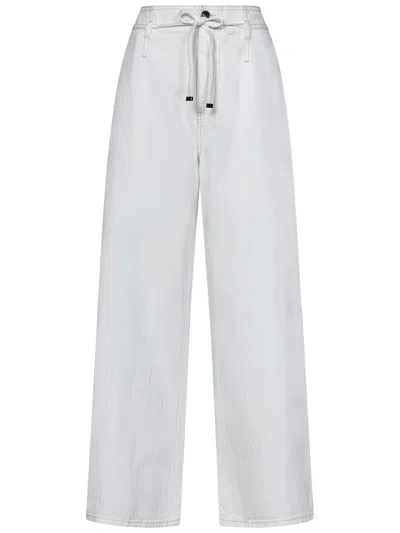 Shop Etro Jeans In White