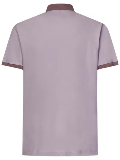 Shop Etro Polo Shirt In Pink