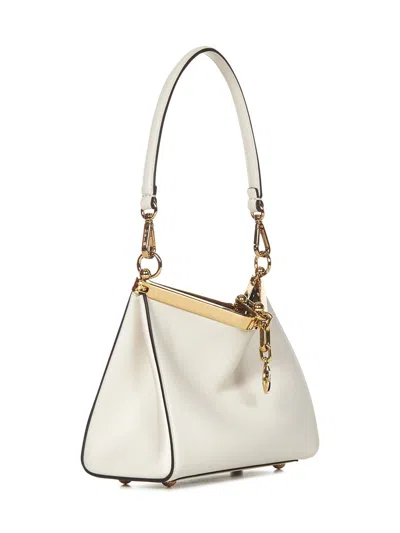 Shop Etro Vela Mini Shoulder Bag In White