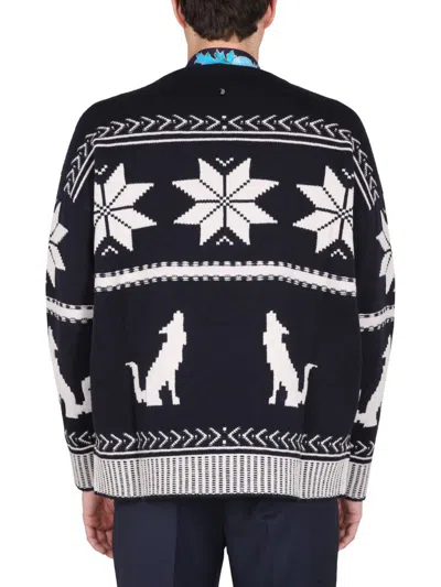 Shop Etro Virgin Wool Sweater In Blue