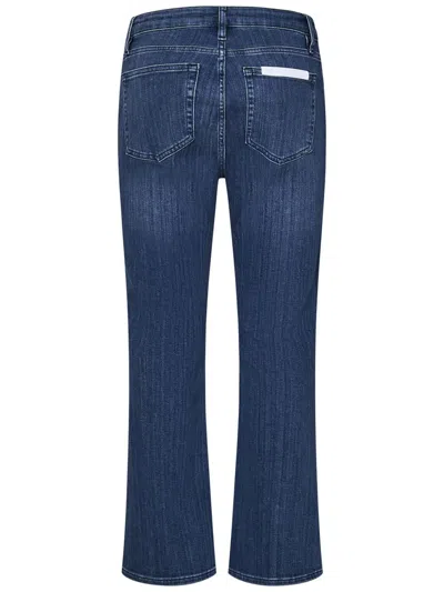 Shop Frame Denim Le Crop Mini Boot Jeans In Blue