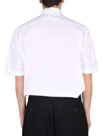 Raf Simons Shirt With Patch In White