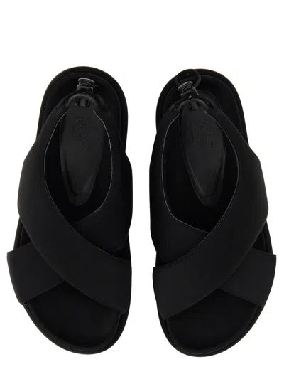 Shop Gia Borghini Chunky Sandal. In Black