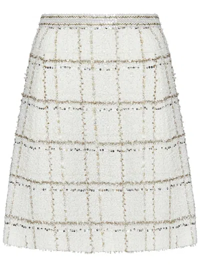Shop Giambattista Valli Mini Skirt In White