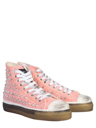 Shop Gienchi "jm" Sneakers In Pink