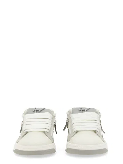 Shop Giuseppe Zanotti Sneaker Gz94 In White