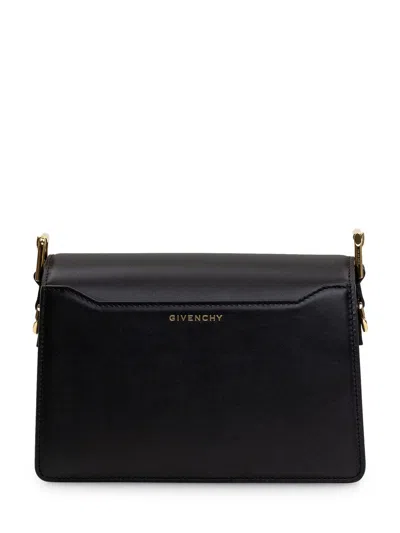 Shop Givenchy 4g Crossbody Medium Shoulder Bag In Black