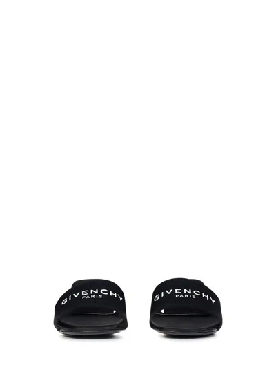 Shop Givenchy 4g Sandals In Black