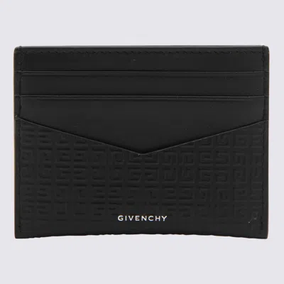 Shop Givenchy Black Leather Micro 4g Card Holder